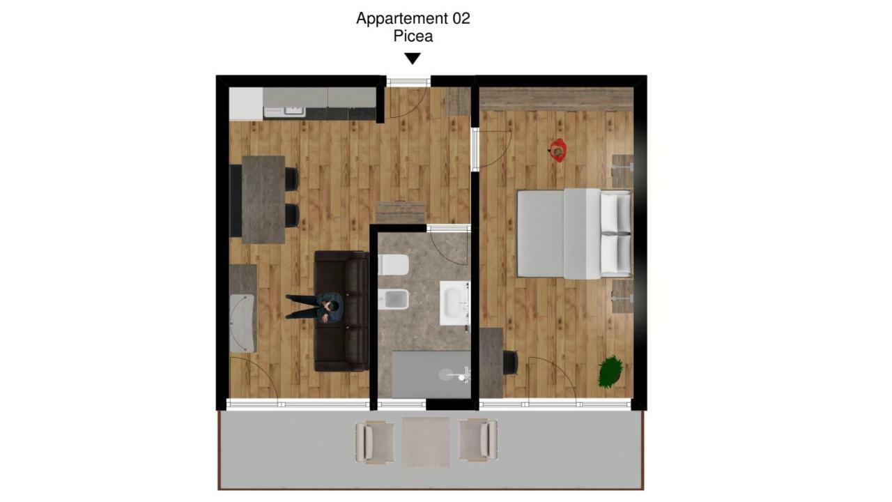 Residence Sonja Парчинес Екстериор снимка